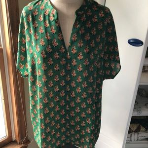 CABi emerald green top